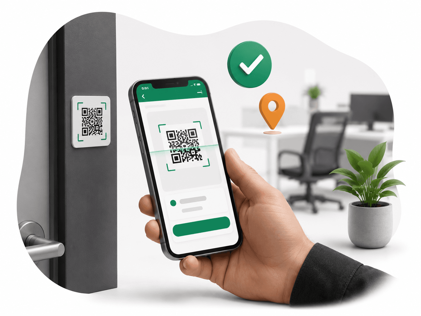 Check-in přímo na objektu