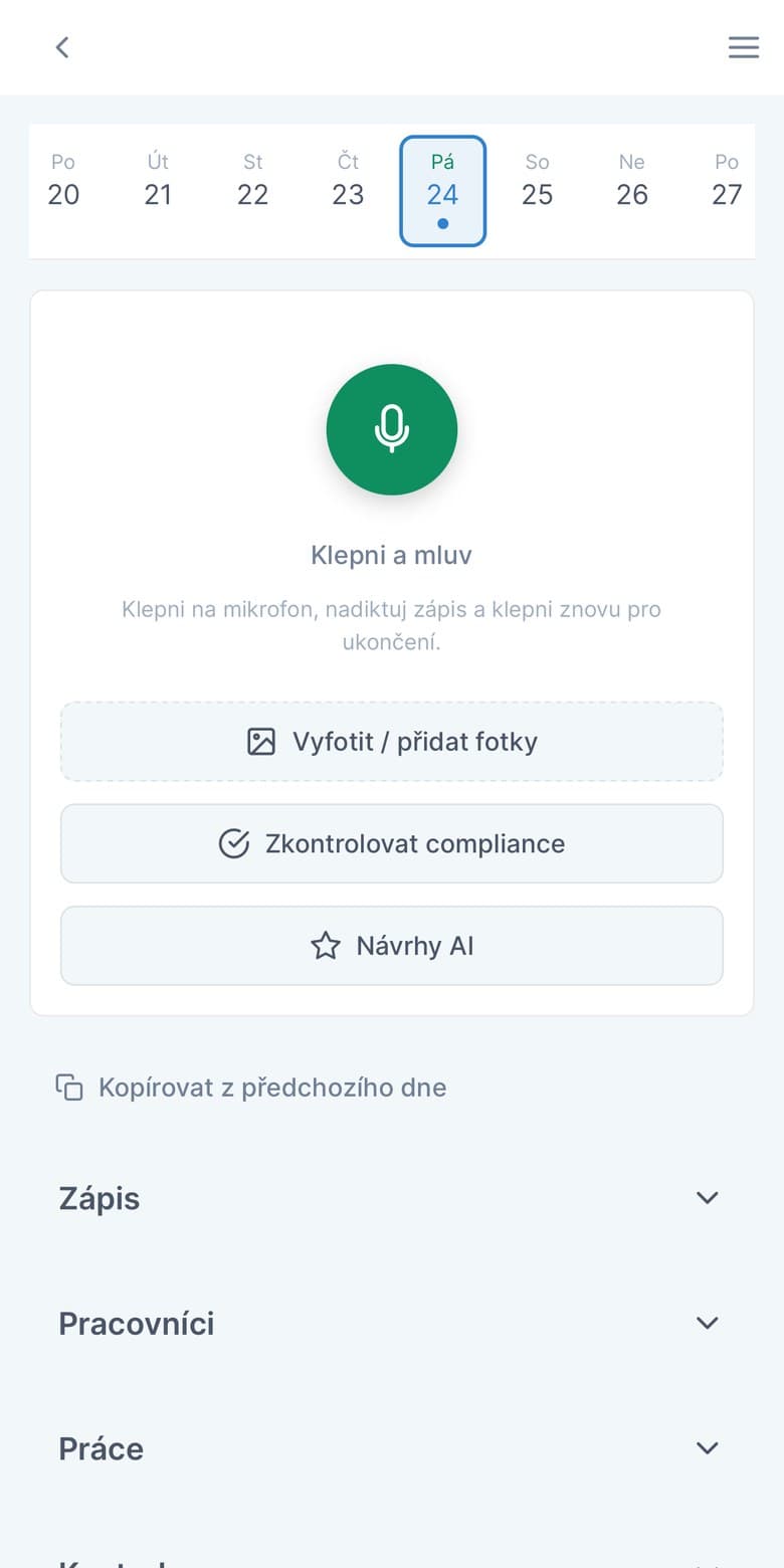Zápis nadiktujete, psát nemusíte nic